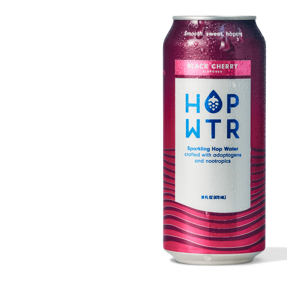 HOP-WTR 12 Pack 12-pack Black Cherry | 16oz Tall Boys