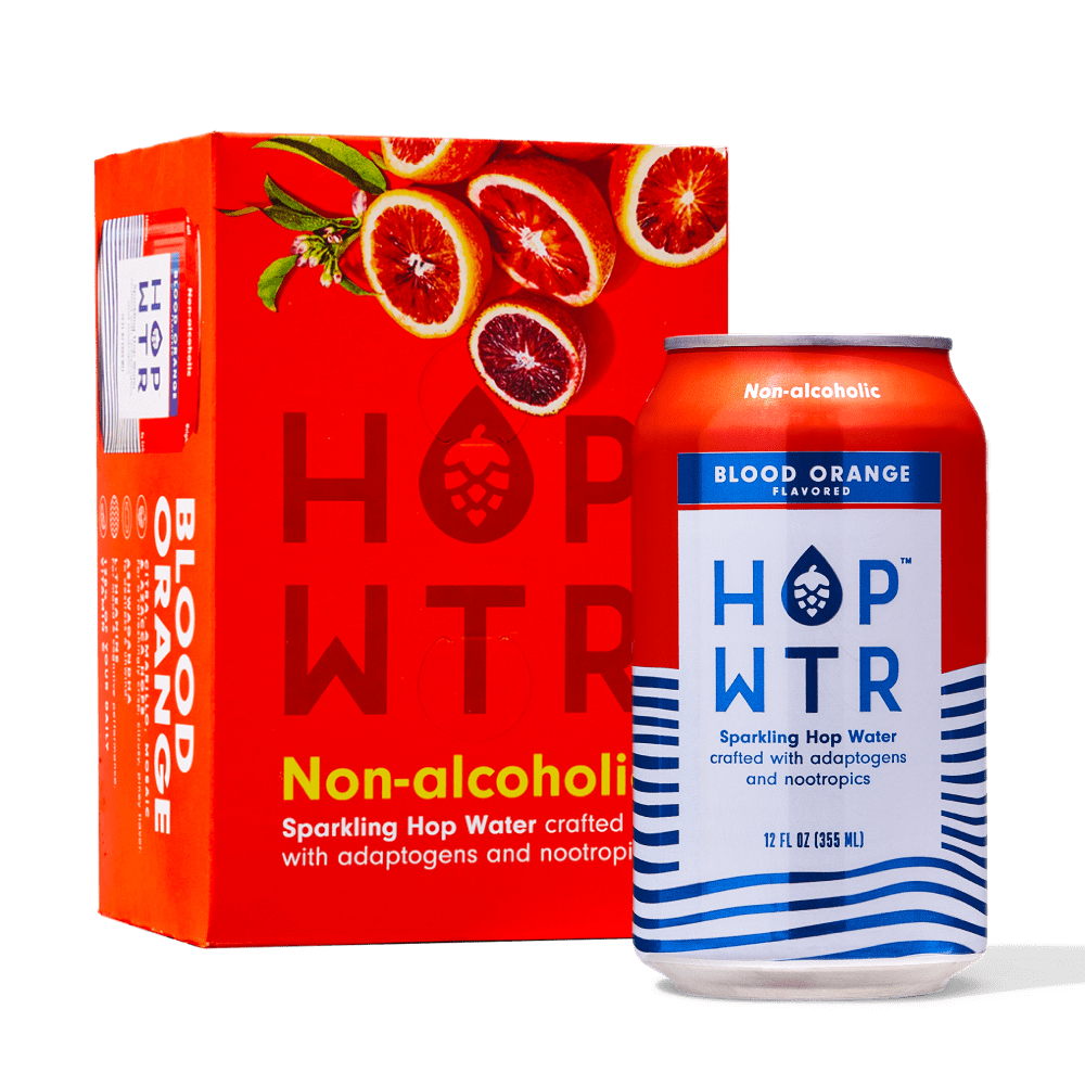 HOP-WTR 12 Pack Blood Orange