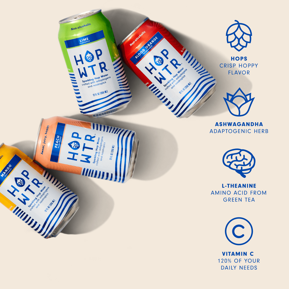 HOP-WTR 12 Pack Flavor Pack | 12-Pack
