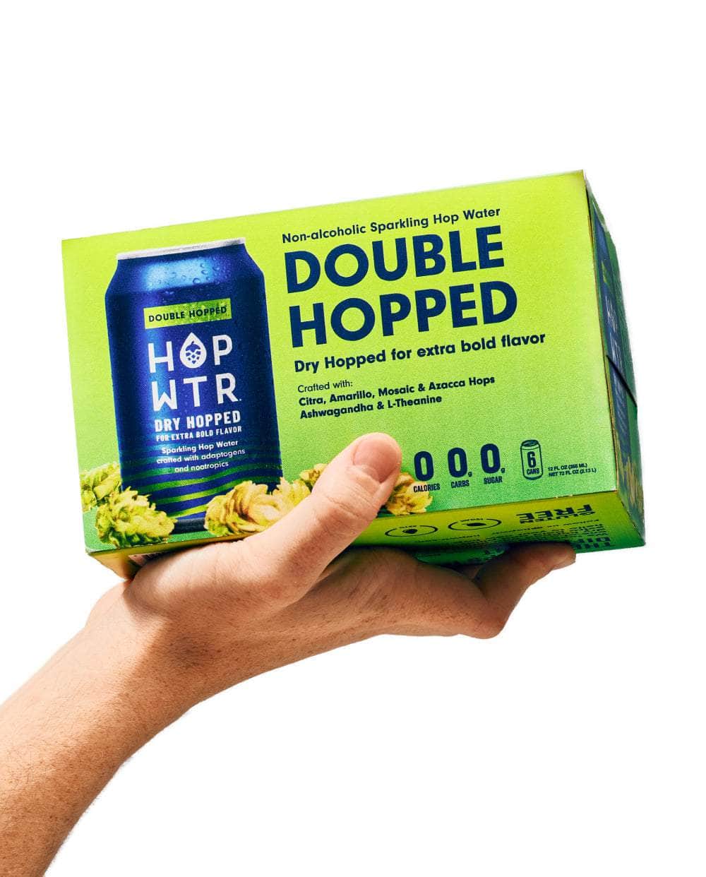 HOP-WTR 12 Pack NEW! Double Hopped | Improved 12-Ounce 12-Pack