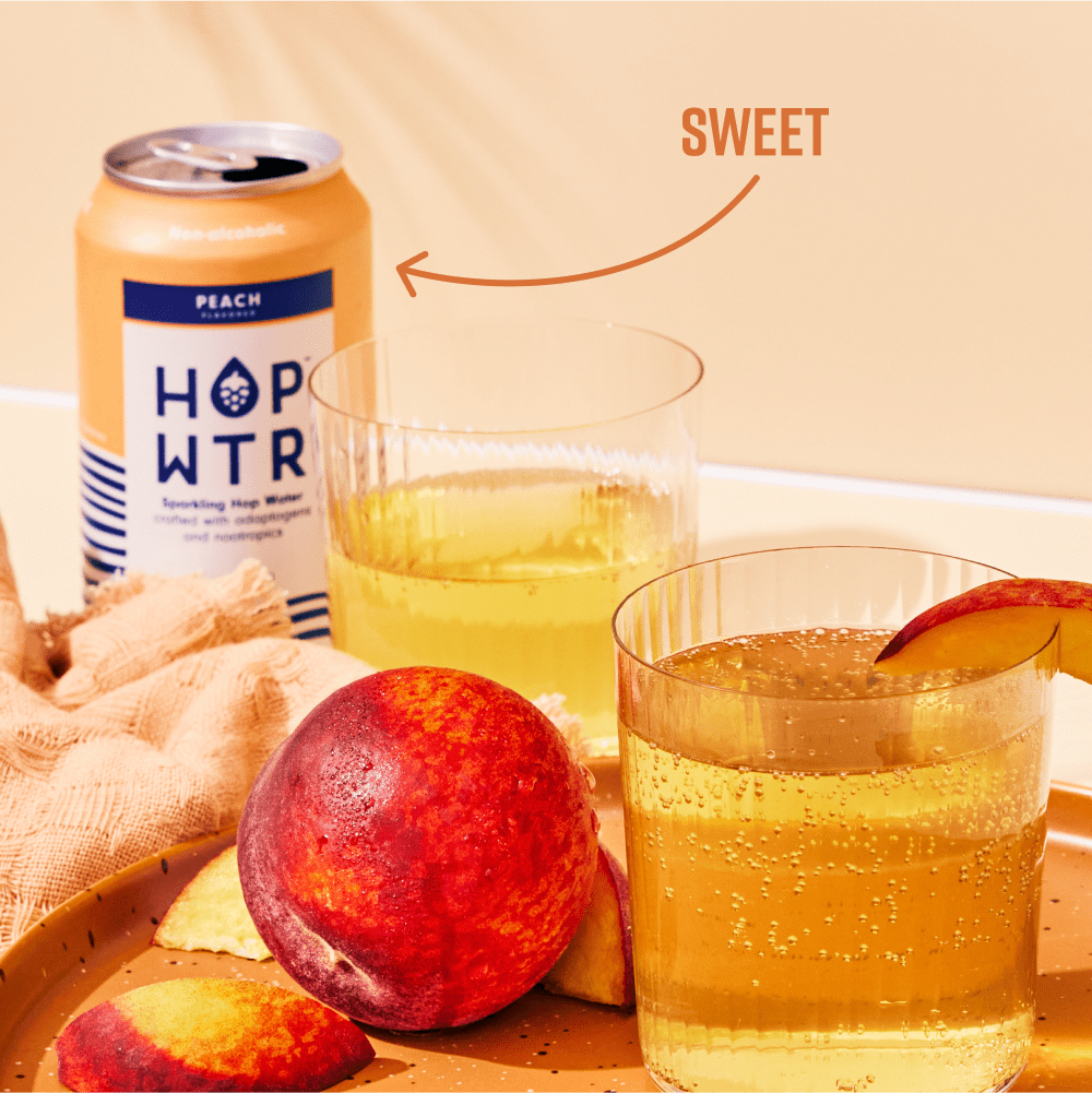HOP WTR 12 Pack Peach