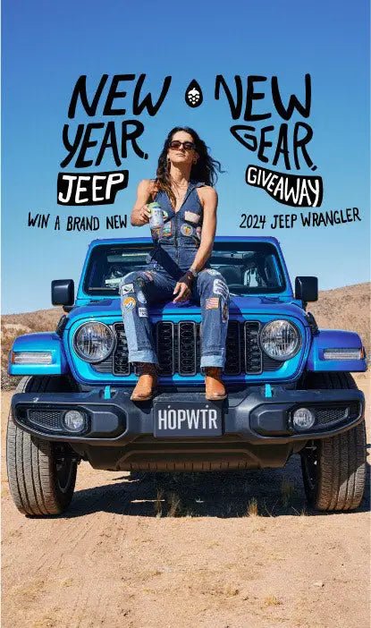 Win a Jeep Wrangler in HOPWTR’s New Year, New Gear Sweepstakes - HOPWTR