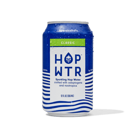 HOP-WTR 12-pack HOP WTR - Classic Flavor - Sparkling Hop Water - 12 oz Cans