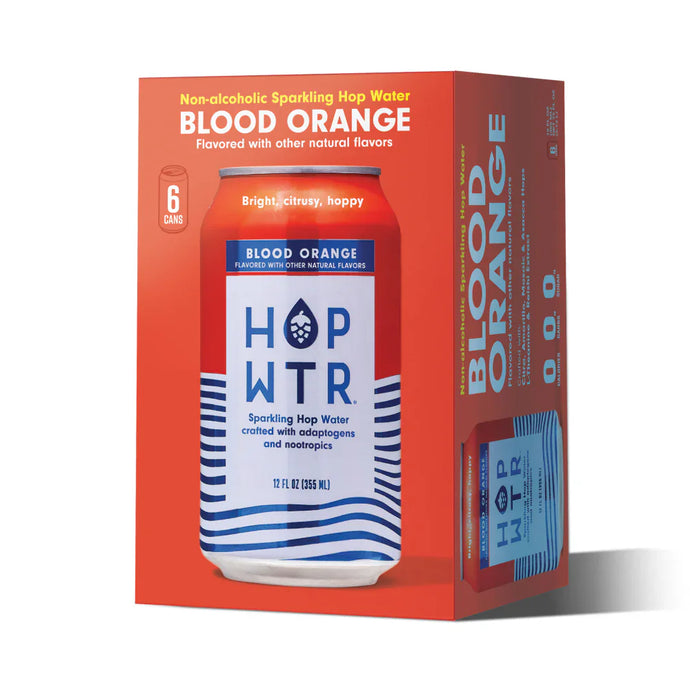 HOP-WTR 12 Pack 6-pack Blood Orange