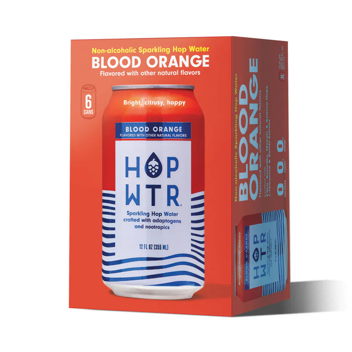 HOP-WTR 12 Pack 6-pack Blood Orange