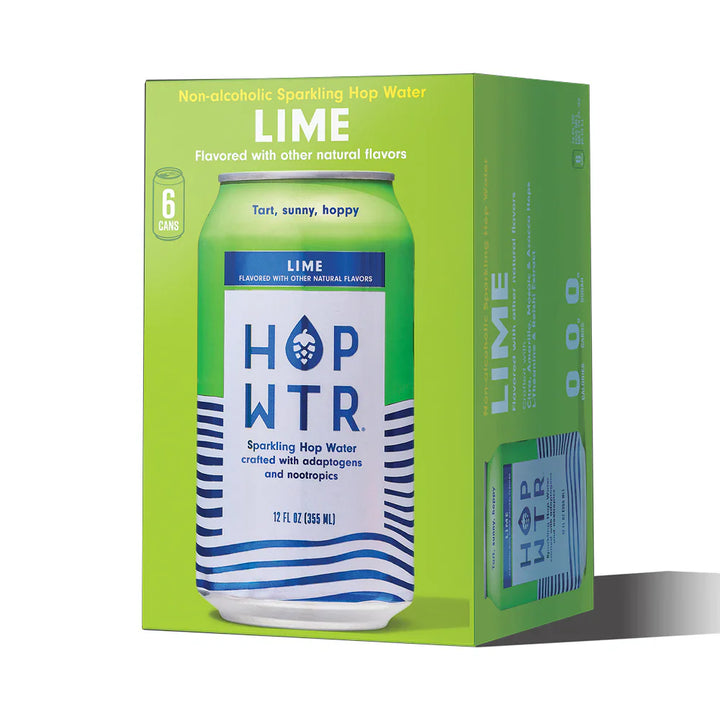 HOP-WTR 12 Pack 6-Pack Lime