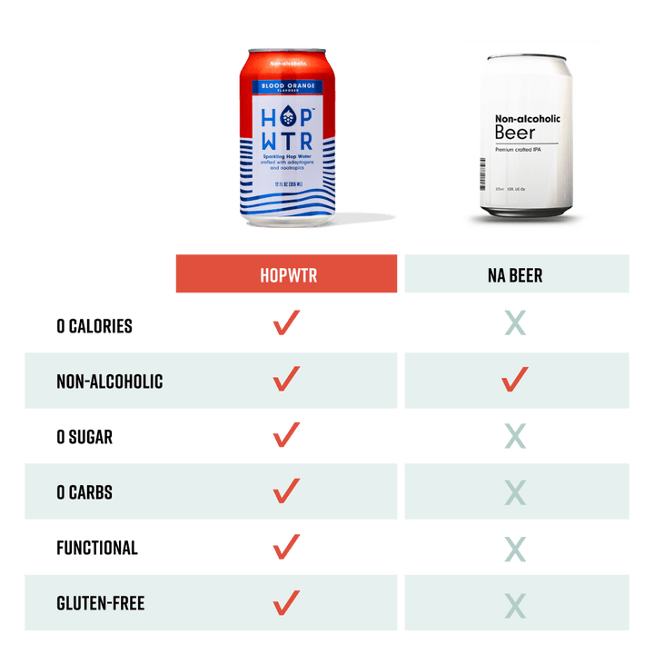 HOP-WTR 12 Pack Blood Orange