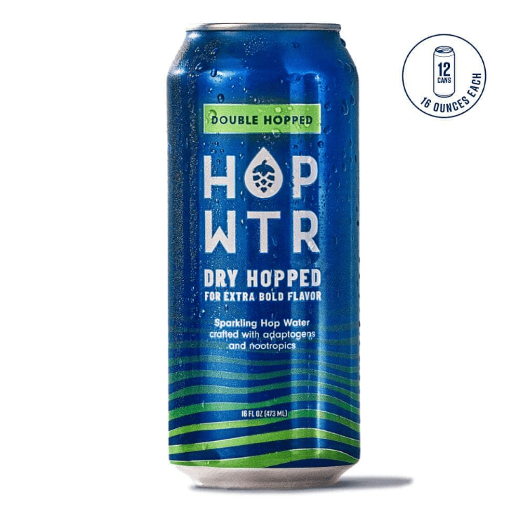 HOP-WTR 12 Pack Double Hopped | 16oz Tall Boys