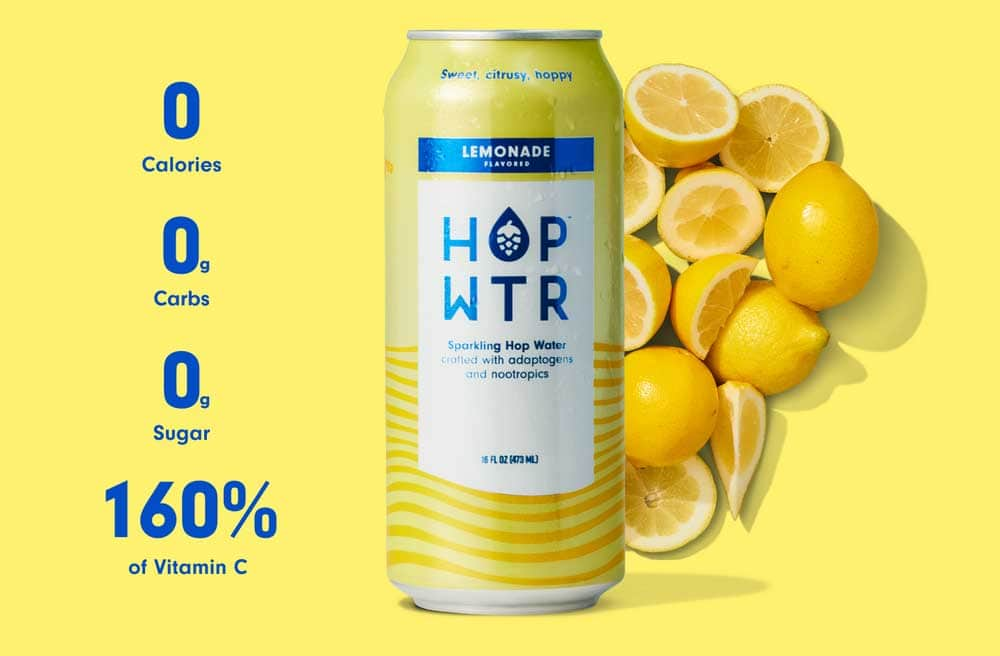 HOP-WTR Lemonade - 16oz Tall Boys