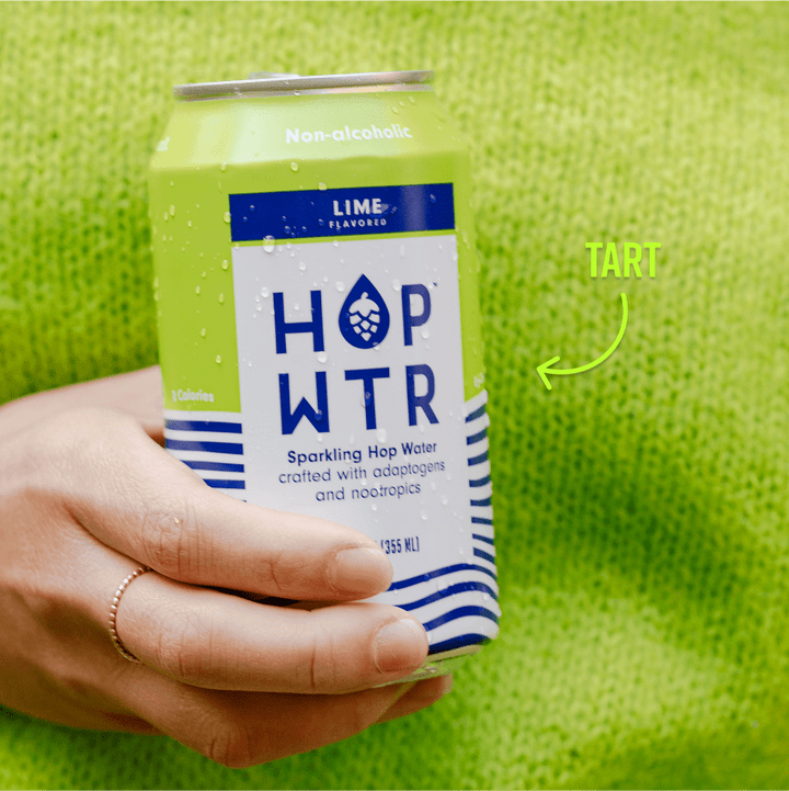 HOP-WTR 12 Pack Lime