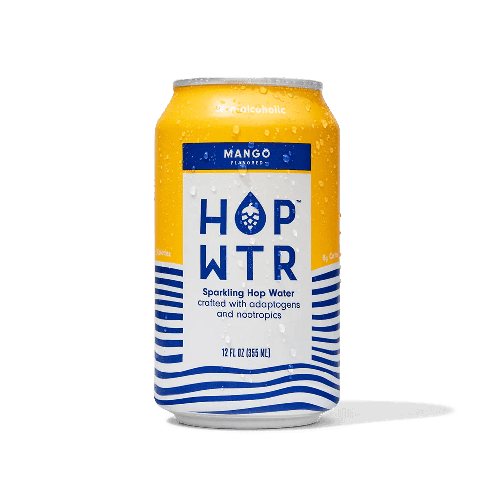 HOP-WTR Mango - 12 oz Can