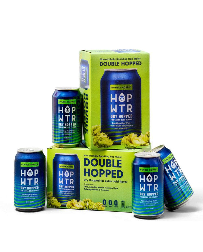HOP-WTR 12 Pack NEW! Double Hopped | Improved 12-Ounce 12-Pack