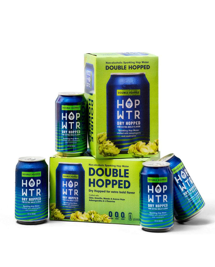 HOP-WTR 12 Pack NEW! Double Hopped | Improved 12-Ounce 12-Pack