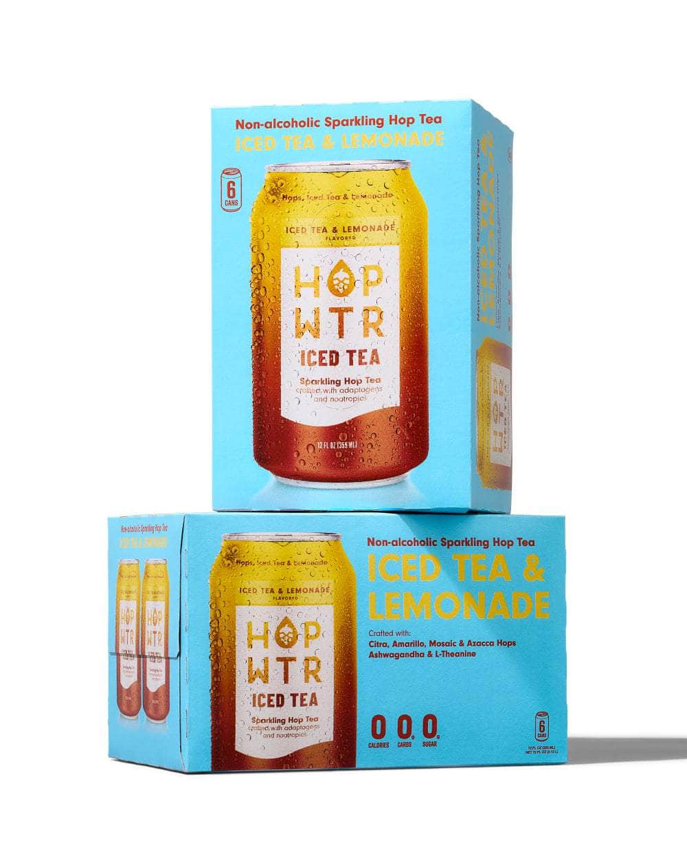 HOP-WTR 12 Pack NEW Iced Tea & Lemonade | 12-Pack | Pre-Order