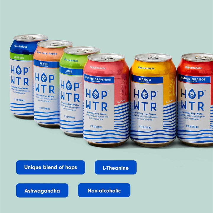 HOP-WTR 12 Pack Party Pack | Amazon Exclusive 12-Pack