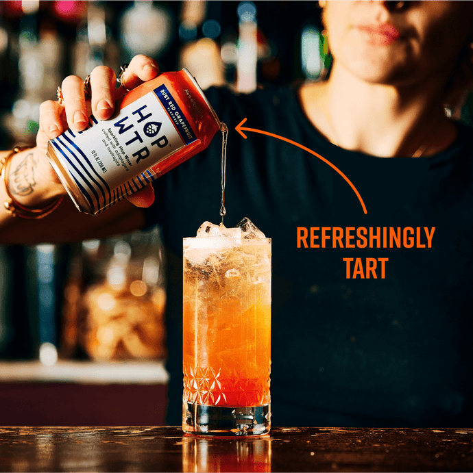 HOP-WTR 12 Pack Ruby Red Grapefruit