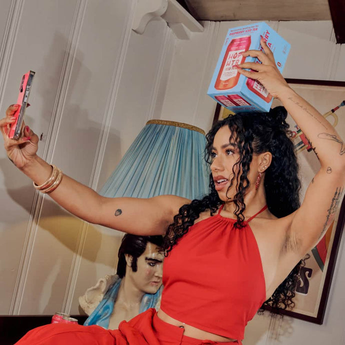 HOPWTR 12 Pack 12-pack Raspberry Iced Tea 12-pack