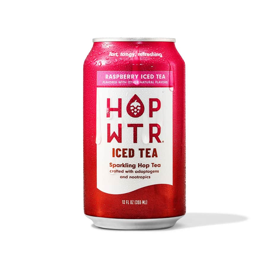 HOPWTR 12 Pack 12-pack Raspberry Iced Tea