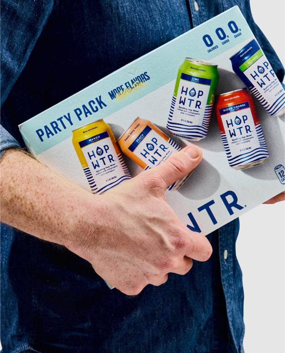 HOP-WTR 12 Pack NEW Party Pack | 12-Pack