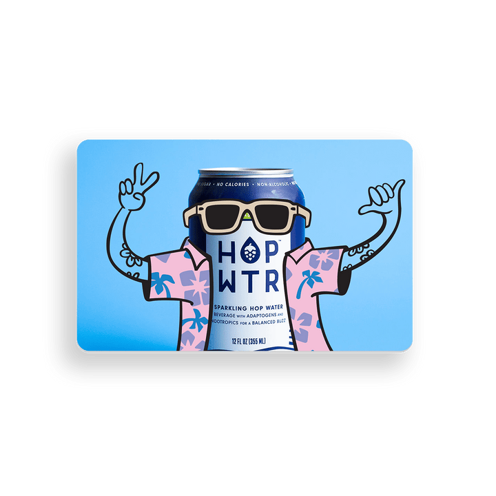 HOP WTR $50.00 HOP Wtr Gift Card